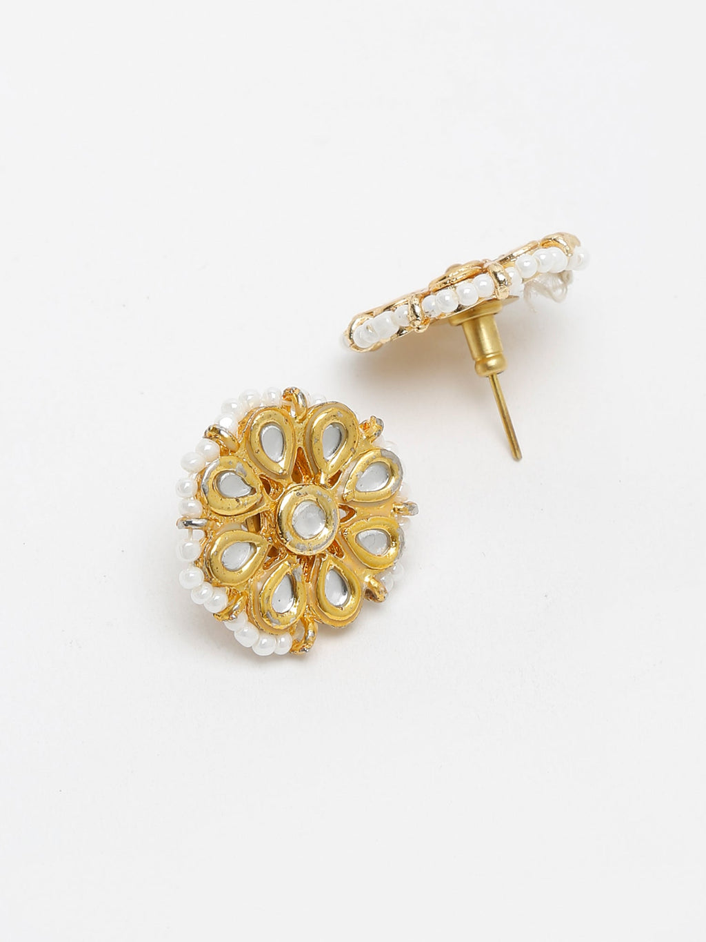 Kundan Studs - Ruby Raang - Distacart