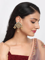 Kundan Studs - Ruby Raang - Distacart