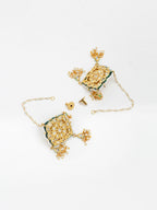 Kundan Studs - Ruby Raang - Distacart