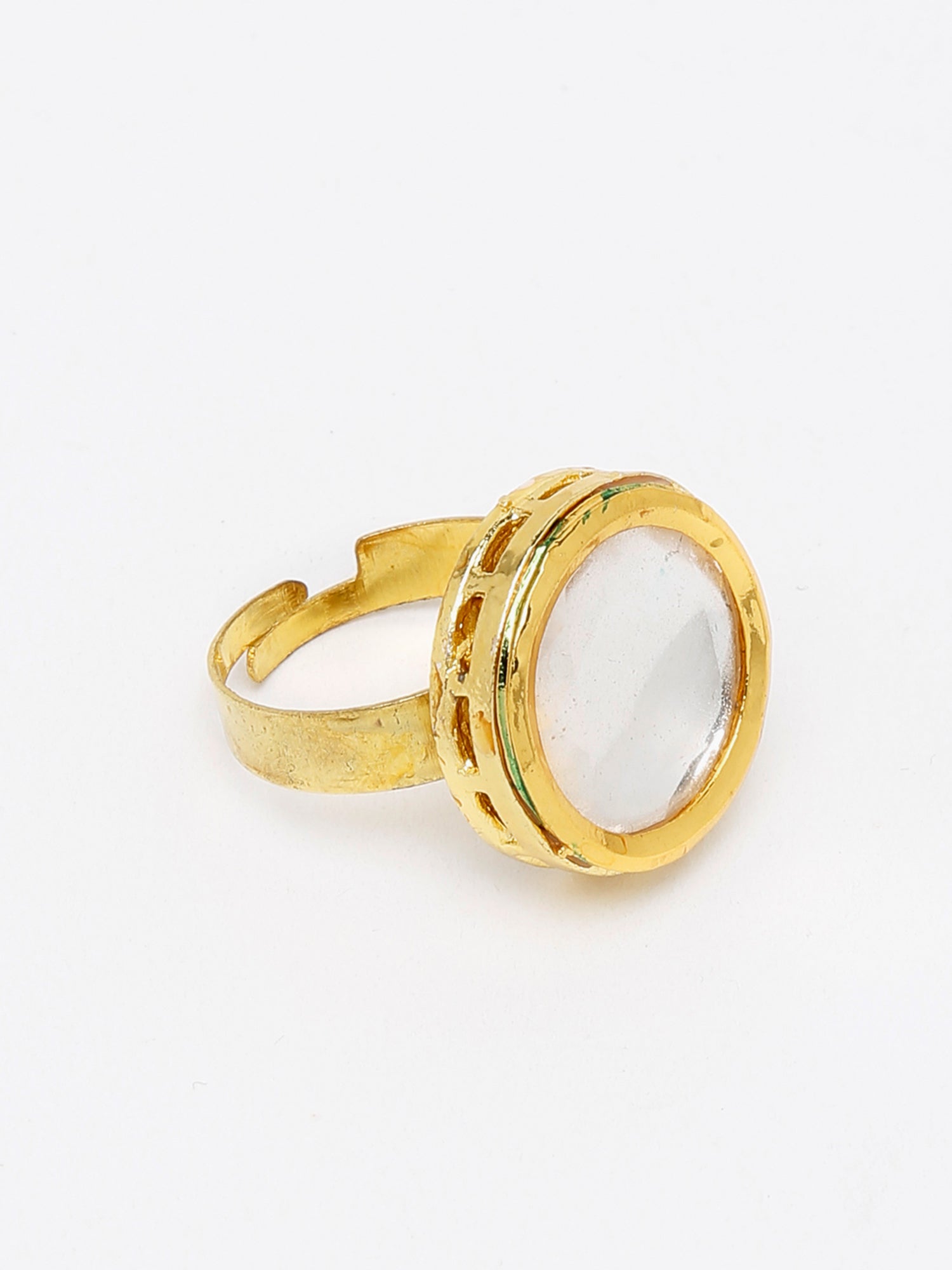 Kundan Ring - Ruby Raang - Distacart