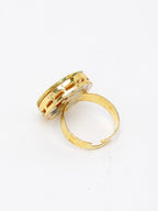 Kundan Ring - Ruby Raang - Distacart