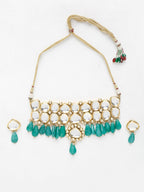 Kundan Choker With Studs - Ruby Raang - Distacart