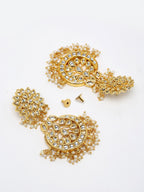 Stone Kundan Choker With Studs - Ruby Raang - Distacart