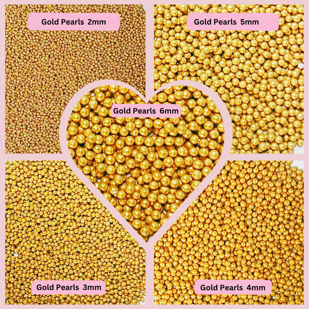 all that glitters gold disco balls assorted sprinkles db 12 100g