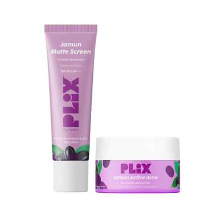 PLIX The Plant Fix 2% Acne Buster Moisturizer & Salicylic Acid Sunscreen SPF50+ PA+++, Reduce Acne, Pimple Marks