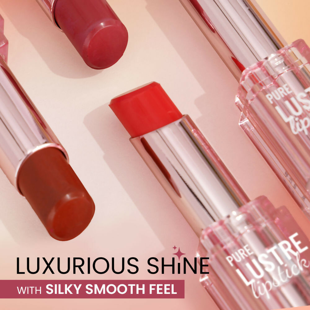 Swiss Beauty High Shine Finish Smooth Glide Pure Lustre Lipstick - 11 Pop Cherry