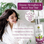 Him Ayurveda Onion Black Seed Hair Cleanser Sulphate & Paraben-Free Shampoo