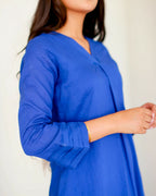 Aayaa Designer Pure Cotton 2 Piece Set Kurti & Set - Distacart