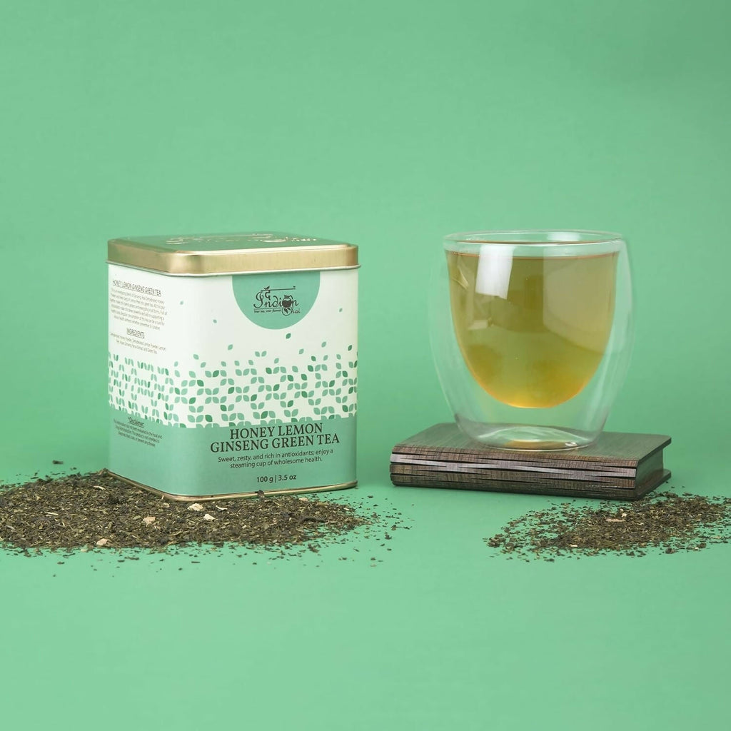The Indian Chai - Honey Lemon Ginseng Green Tea