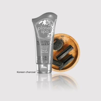 Avon Planet Spa Korean Charcoal Cleanse & Refine Peel-off Face Mask