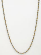 NVR Men's Rhodium-Plated Stainless Steel Chain