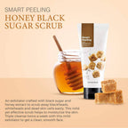 The Face Shop Smart Peeling Honey Black Sugar Scrub - Korean Skincare