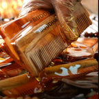 Buddha Natural Beard Kacchi Neem Wooden Comb - Distacart