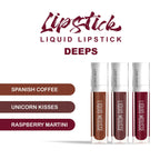 Love Earth Liquid Mousse Matte Lipstick - Deeps