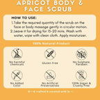 Organicos Apricot Face & Body Scrub