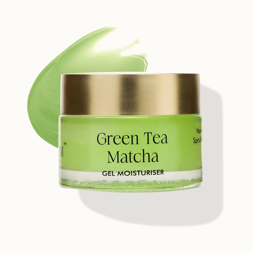 VedicDerm Green Tea Matcha Gel Moisturiser with Squalene and Niacinamide - Distacart