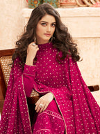 Myra Rani Emboidered Georgette Pant Style Suit