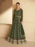 Myra Mehendi Georgette Embroidered Designer Suit