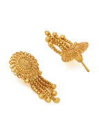 Ruby Raang Gold Dangler Earrings - Distacart