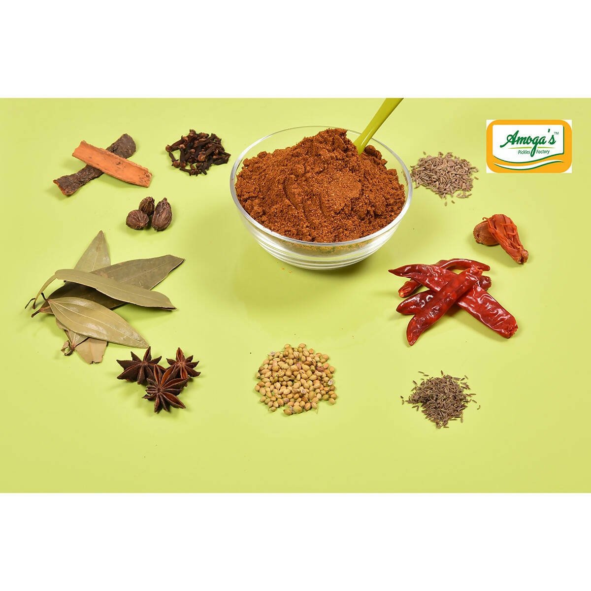 Amoga's Pickles Factory Garam Masala Andhra Style - Distacart