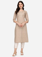Embroidered Kurta With Pant & Dupatta Set, Multicolor - Hiral Fashion - Distacart