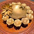 Brass Flower Design Décor