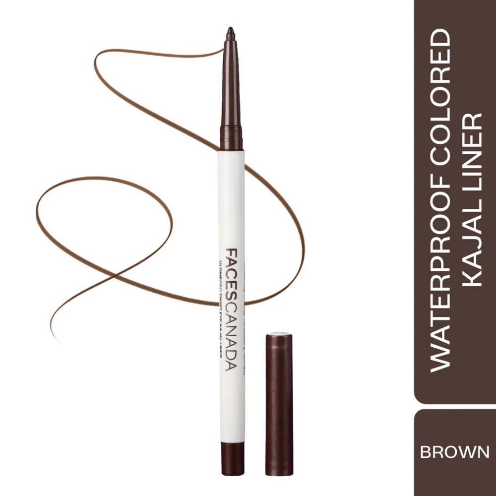 Faces Canada Ultime Pro Twist Eye Kajal Liner - Brown 02