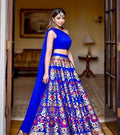 Lehenga Mart Designer Wedding Lehenga Choli For Women - Blue