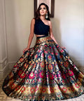 Lehenga Mart Designer Wedding Lehenga Choli For Women - Black
