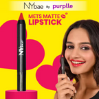 NY Bae Lip Crayon Mets Matte - Queen's Choice 1