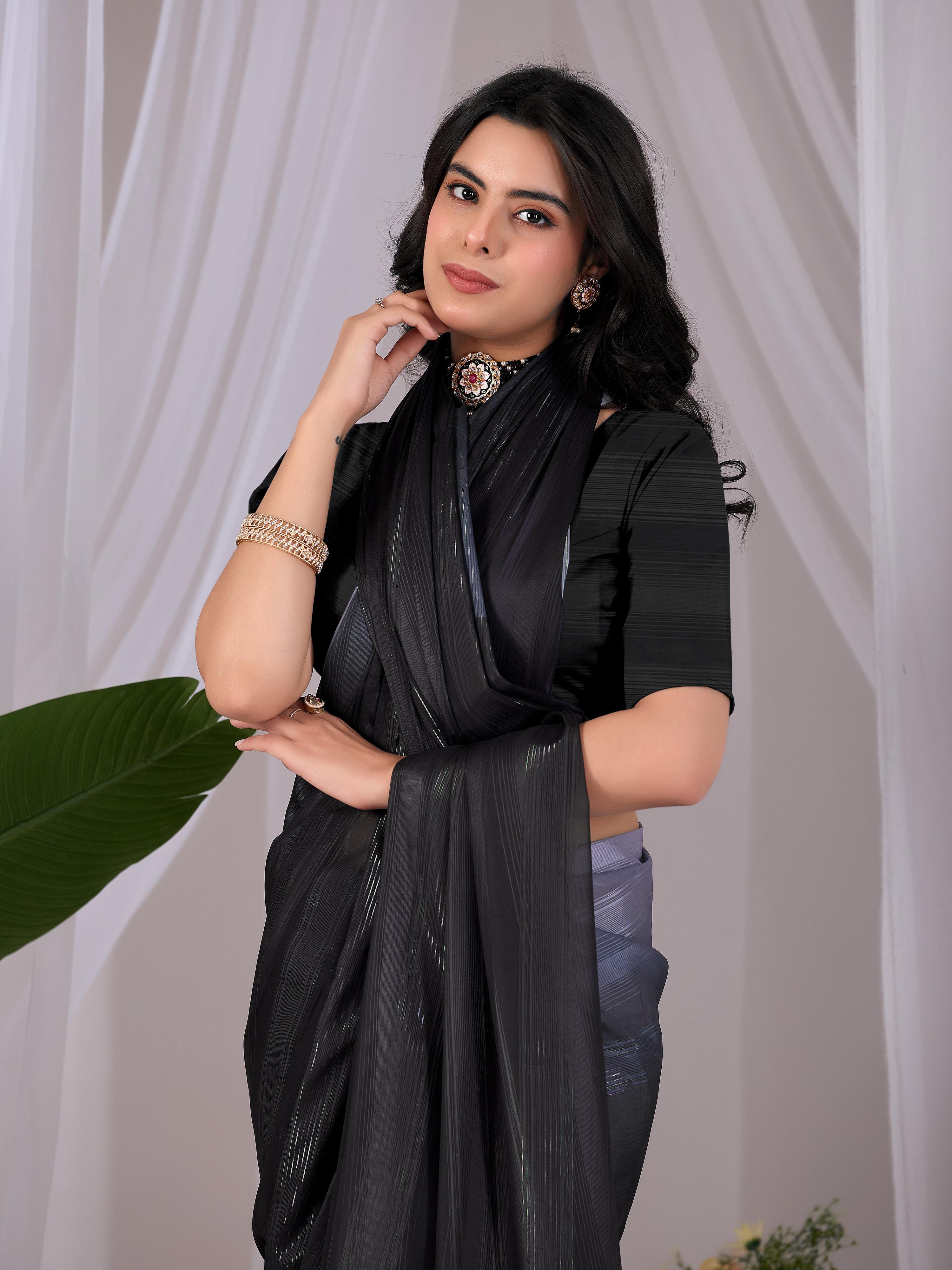 Aastha Fashion Multi Monsoon Printed Saree - Distacart