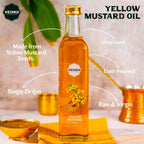 Vediko Origins Yellow Mustard Oil - Distacart