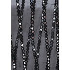 A R Silk Women's Mirror Work Orgenza Cotton Black Dupattas and Chunnis