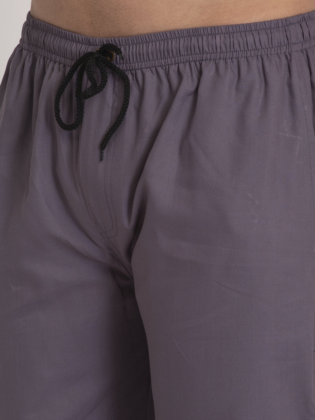 Jainish Men's Grey Solid Cotton Track Pants ( JOG 011Grey ) - Distacart