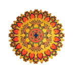 Stickerbazaar Micro Golden Embossing Rangoli Stickers - Distacart