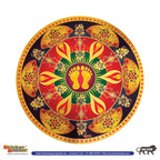 Stickerbazaar Micro Golden Embossing Rangoli Stickers - Distacart