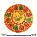 Stickerbazaar Micro Golden Embossing Rangoli Stickers - Distacart