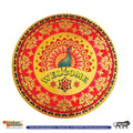 Stickerbazaar Micro Golden Embossing Rangoli Stickers - Distacart