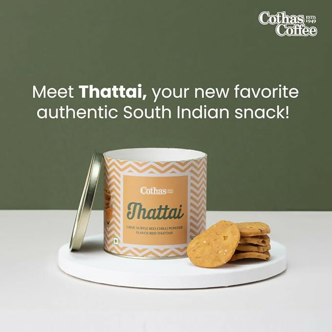 Cothas Thattai | Crispy Rice Flour Snack with Black Gram - Distacart