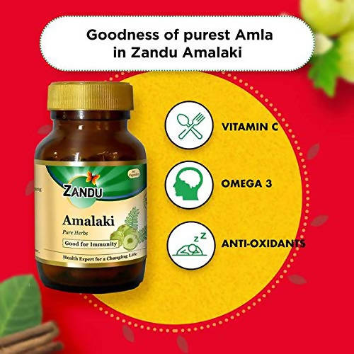 Zandu Amalaki Pure Herbs Capsules uses