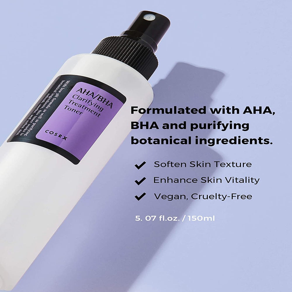 Cosrx AHA/BHA Clarifying Treatment Toner - Korean Skincare