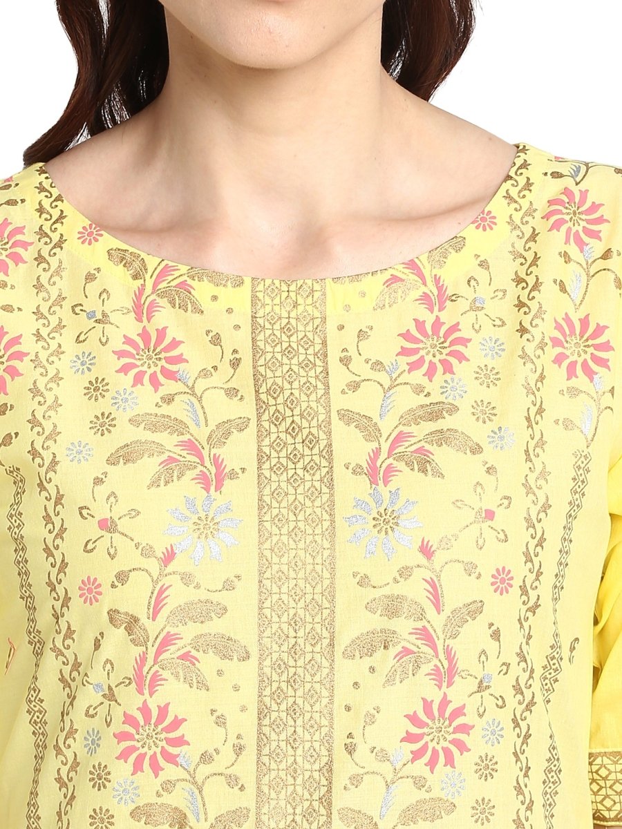 Ahalyaa Womens Cotton Straigth Kurta - Distacart
