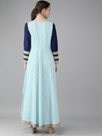 Ahalyaa Women Printed Half Circle kurta