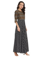 Ahalyaa Printed Kurta With Dupatta