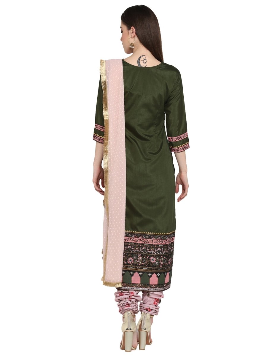 Ahalyaa Women Solid Kurta Set