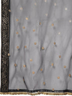 Ahalyaa Black Printed Kurta Set For Women's