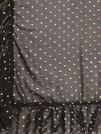Ahalyaa Women Black Printed Angrakha Kurta With Trousers & Dupatta