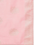 Ahalyaa Pastel Lemon & Pink Kurta Set For Women
