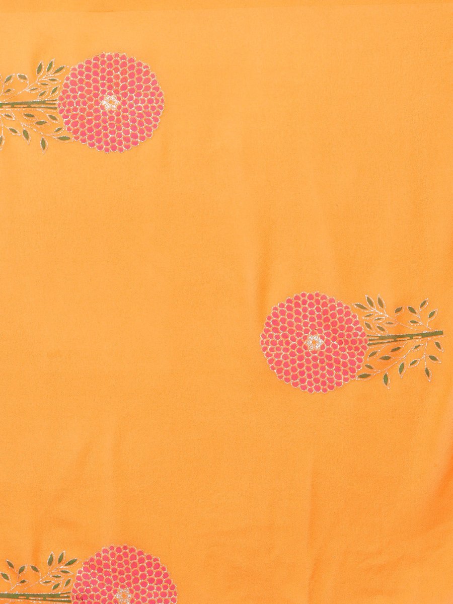 Ahalyaa Fuchsia Viscose Rayon Straight Kurta Set