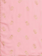 Ahalyaa Women Yellow & Pink Printed Kurta with Palazzos & Dupatta